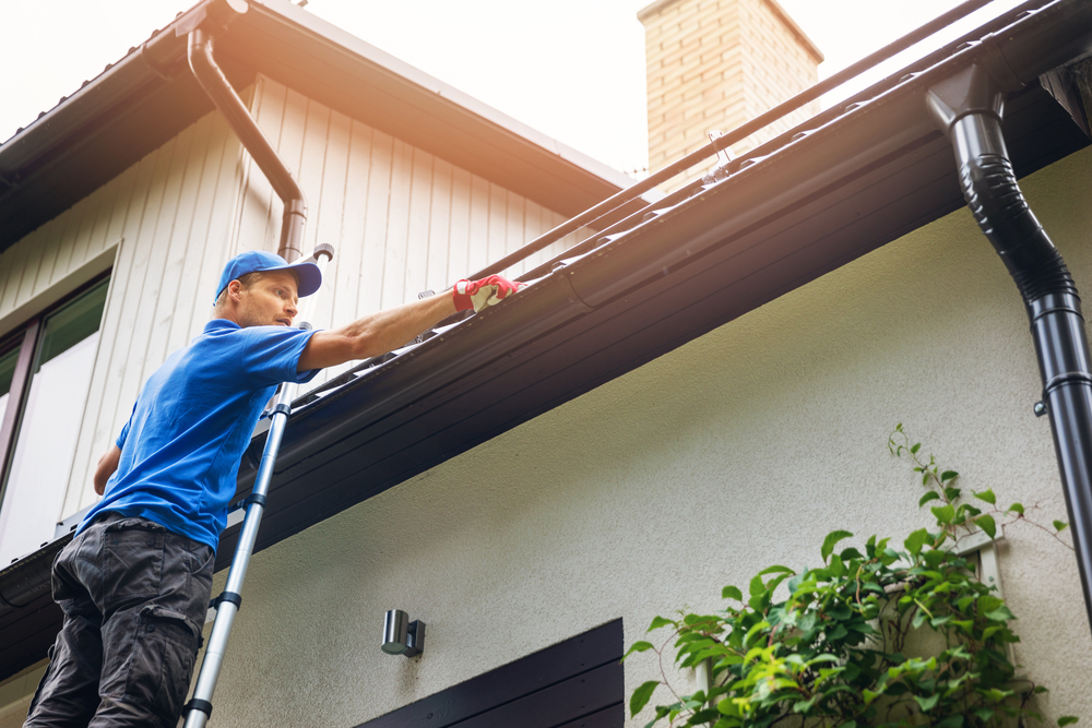 Eavestrough cleaning